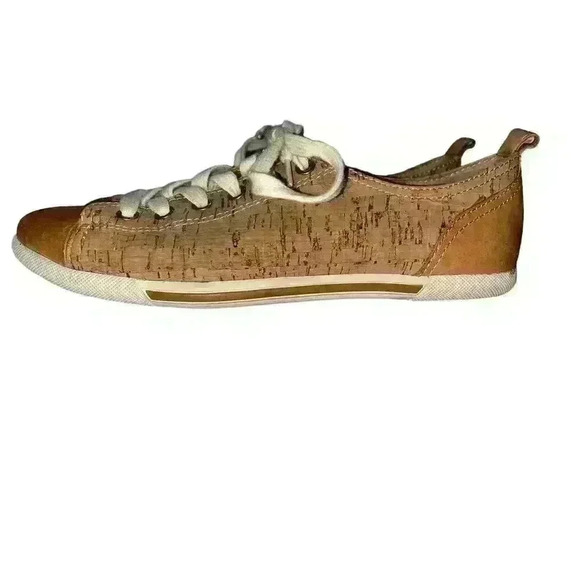 Kork-Ease Minimalist Stylish Women's Silvia Sneaker - Cork Leather, Size 8 - Picture 5 of 9